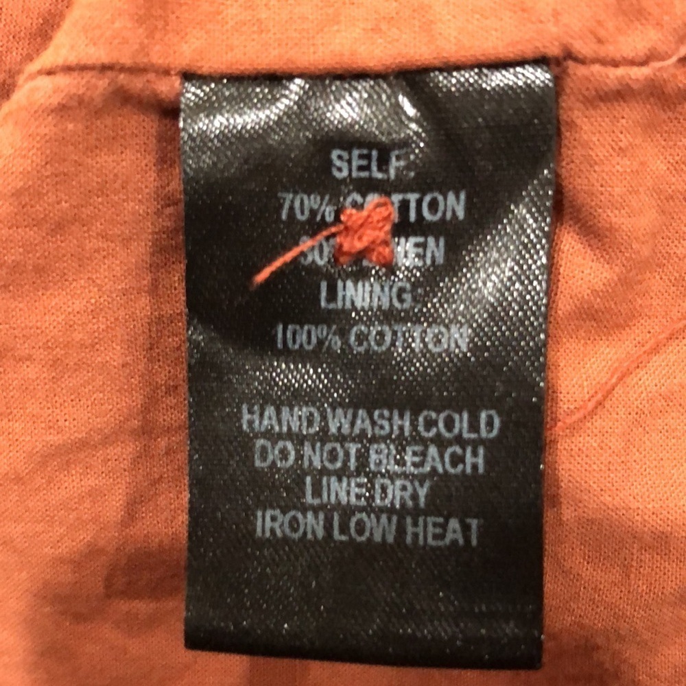 Lulu’s Casual Vibes Rust Red Button Front Sleevel… - image 8